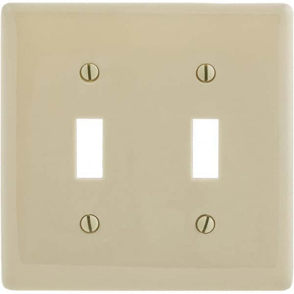 Bryant Electric - Wall Plates Wall Plate Type: Switch Plates Color: Ivory - Eagle Tool & Supply