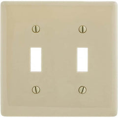 Bryant Electric - Wall Plates Wall Plate Type: Switch Plates Color: Ivory - Eagle Tool & Supply