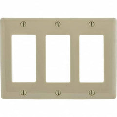 Bryant Electric - Wall Plates Wall Plate Type: Outlet Wall Plates Color: Ivory - Eagle Tool & Supply