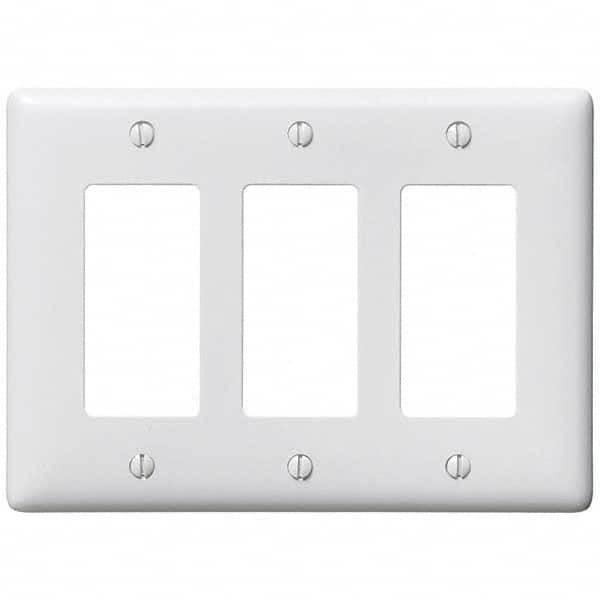 Bryant Electric - Wall Plates Wall Plate Type: Outlet Wall Plates Color: White - Eagle Tool & Supply