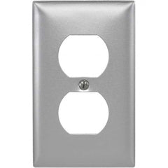 Bryant Electric - Wall Plates Wall Plate Type: Outlet Wall Plates Color: Metallic - Eagle Tool & Supply