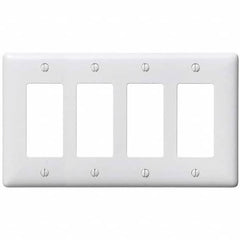 Bryant Electric - Wall Plates Wall Plate Type: Outlet Wall Plates Color: White - Eagle Tool & Supply