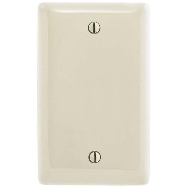 Bryant Electric - Wall Plates Wall Plate Type: Blank Wall Plate Color: Light Almond - Eagle Tool & Supply