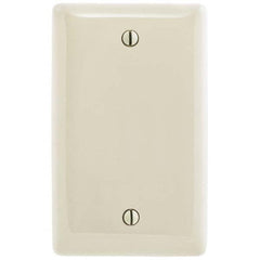 Bryant Electric - Wall Plates Wall Plate Type: Blank Wall Plate Color: Light Almond - Eagle Tool & Supply