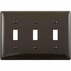 Bryant Electric - Wall Plates Wall Plate Type: Switch Plates Color: Brown - Eagle Tool & Supply