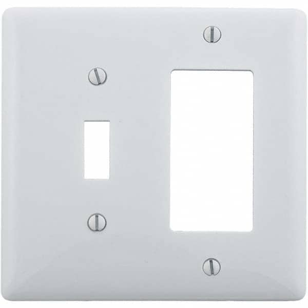 Bryant Electric - Wall Plates Wall Plate Type: Combination Wall Plates Color: White - Eagle Tool & Supply