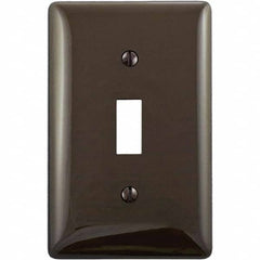 Bryant Electric - Wall Plates Wall Plate Type: Switch Plates Color: Brown - Eagle Tool & Supply