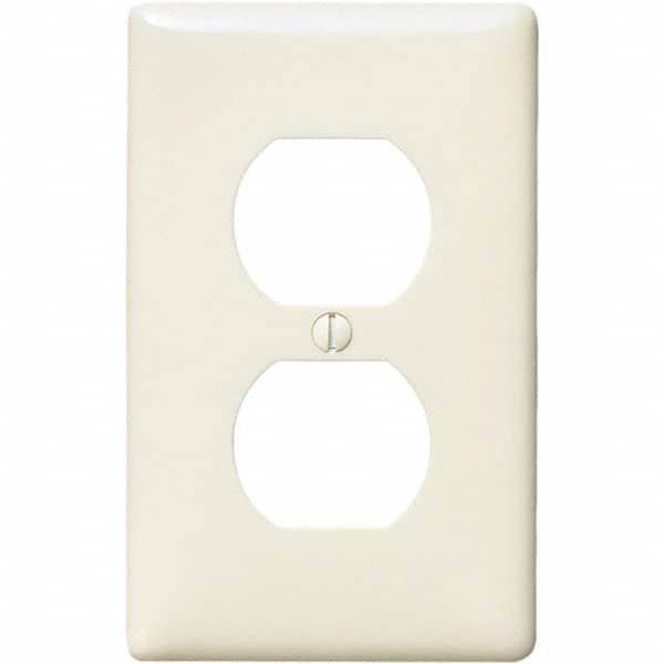 Wall Plates; Wall Plate Type: Outlet Wall Plates; Wall Plate Configuration: Duplex Outlet; Shape: Rectangle; Wall Plate Size: Standard; Number of Gangs: 1; Overall Length (mm): 4.6300 in; Overall Length (Inch): 4.6300; Overall Width (Decimal Inch): 2.8800