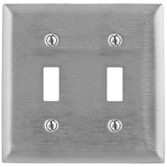 Bryant Electric - Wall Plates Wall Plate Type: Switch Plates Color: Metallic - Eagle Tool & Supply