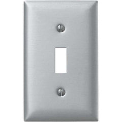 Bryant Electric - Wall Plates Wall Plate Type: Switch Plates Color: Metallic - Eagle Tool & Supply