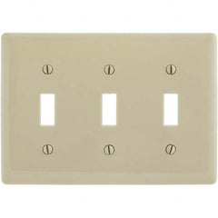 Bryant Electric - Wall Plates Wall Plate Type: Switch Plates Color: Ivory - Eagle Tool & Supply