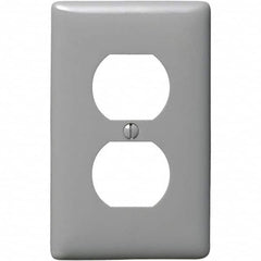 Bryant Electric - Wall Plates Wall Plate Type: Outlet Wall Plates Color: Gray - Eagle Tool & Supply