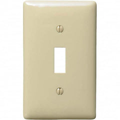 Bryant Electric - Wall Plates Wall Plate Type: Switch Plates Color: Ivory - Eagle Tool & Supply