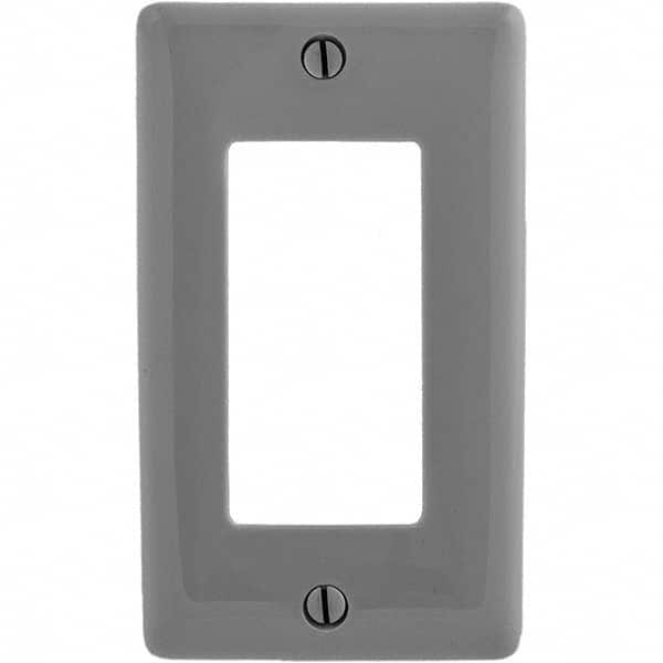 Bryant Electric - Wall Plates Wall Plate Type: Outlet Wall Plates Color: Gray - Eagle Tool & Supply