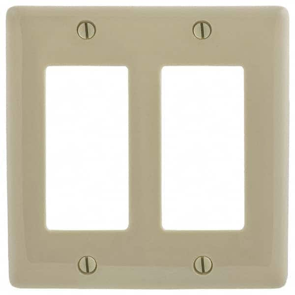 Bryant Electric - Wall Plates Wall Plate Type: Outlet Wall Plates Color: Ivory - Eagle Tool & Supply