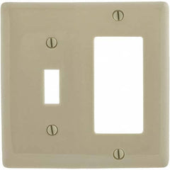 Bryant Electric - Wall Plates Wall Plate Type: Combination Wall Plates Color: Ivory - Eagle Tool & Supply