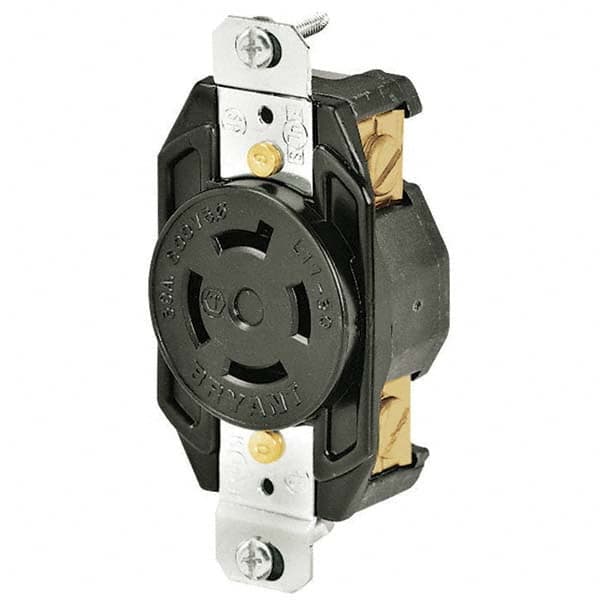 Bryant Electric - Twist Lock Receptacles Receptacle/Part Type: Receptacle Gender: Female - Eagle Tool & Supply