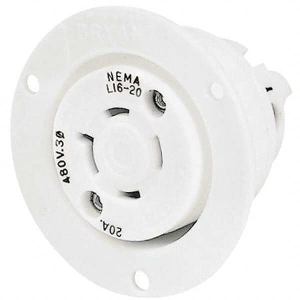 Bryant Electric - Twist Lock Receptacles Receptacle/Part Type: Receptacle Gender: Female - Eagle Tool & Supply