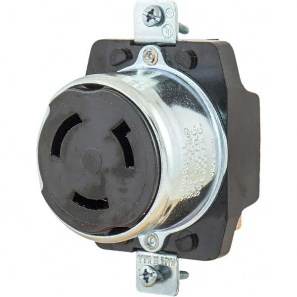 Bryant Electric - Twist Lock Receptacles Receptacle/Part Type: Receptacle Gender: Female - Eagle Tool & Supply