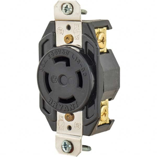 Bryant Electric - Twist Lock Receptacles Receptacle/Part Type: Receptacle Gender: Female - Eagle Tool & Supply