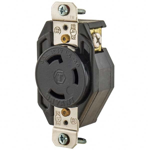 Bryant Electric - Twist Lock Receptacles Receptacle/Part Type: Receptacle Gender: Female - Eagle Tool & Supply