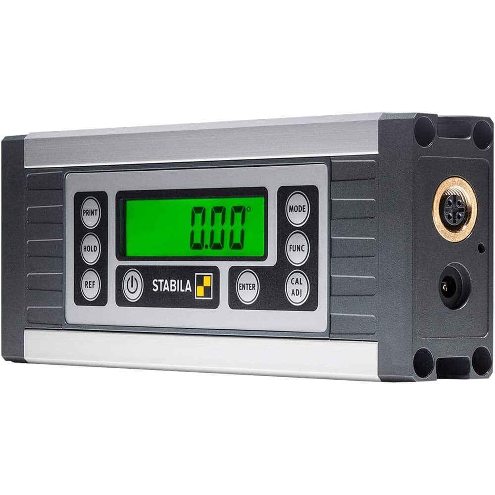 Stabila - Digital & Dial Protractors Style: Digital Protractor Measuring Range (Degrees): 360.00 - Eagle Tool & Supply