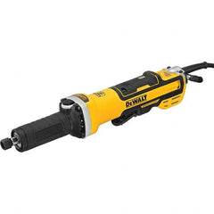 DeWALT - 1/4" Collet, 7,500-25,000 RPM, Inline, Electric Die Grinder - Eagle Tool & Supply