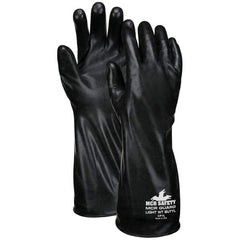 MCR Safety - Chemical Resistant Gloves Material: Butyl Numeric Size: 7 - Eagle Tool & Supply