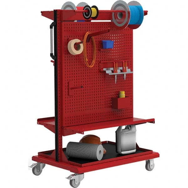 Rousseau Metal - Mobile Work Stands Type: Mobile Work Stand Width (Inch): 38 - Eagle Tool & Supply