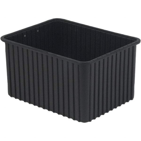 LEWISBins+ - 17-3/8" Wide x 12" High, Black Bin Divider Box - Use with DV17120 Short, DV22120 Long - Eagle Tool & Supply