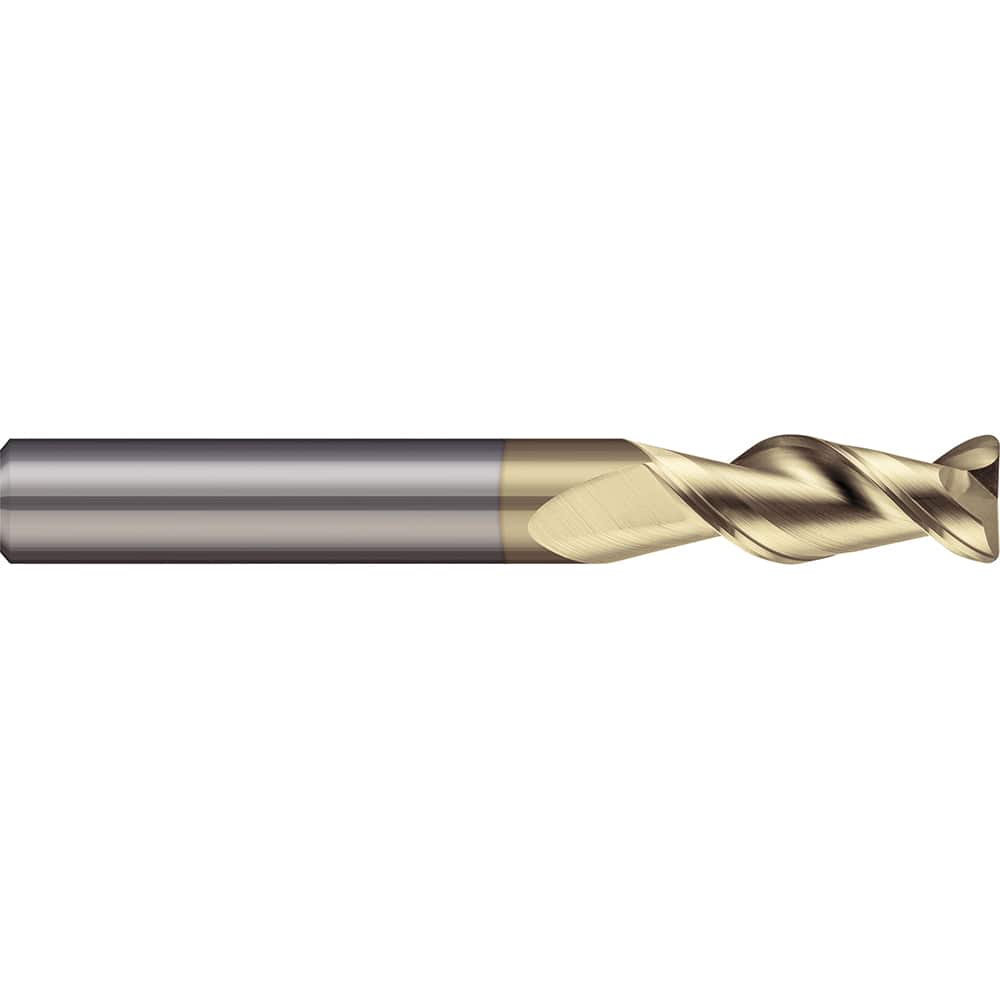Micro 100 - Corner Radius & Corner Chamfer End Mills; Mill Diameter (Inch): 1/2 ; Mill Diameter (Decimal Inch): 0.5000 ; End Type: Corner Radius ; Corner Radius (Decimal Inch): 0.0300 ; Number of Flutes: 3 ; Material: Solid Carbide - Exact Industrial Supply