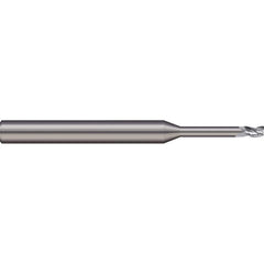 Micro 100 - Square End Mills; Mill Diameter (mm): 1.00 ; Mill Diameter (Decimal Inch): 0.0394 ; Length of Cut (mm): 1.5000 ; Length of Cut (Decimal Inch): 0.0591 ; Material: Solid Carbide ; Finish/Coating: Uncoated