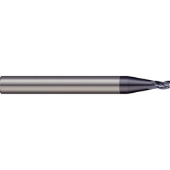 Micro 100 - Square End Mills; Mill Diameter (Decimal Inch): 0.0500 ; Length of Cut (mm): 1.9000 ; Length of Cut (Decimal Inch): 0.0750 ; Material: Solid Carbide ; Finish/Coating: nACRo ; Shank Diameter (Inch): 1/8 - Exact Industrial Supply