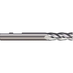 Micro 100 - Square End Mills; Mill Diameter (mm): 12.00 ; Mill Diameter (Decimal Inch): 0.4724 ; Length of Cut (mm): 30.0000 ; Length of Cut (Decimal Inch): 1.1811 ; Material: Solid Carbide ; Finish/Coating: Uncoated - Exact Industrial Supply