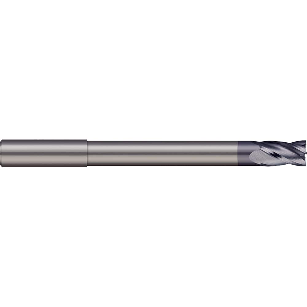 Micro 100 - Square End Mills; Mill Diameter (mm): 6.00 ; Mill Diameter (Decimal Inch): 0.2362 ; Length of Cut (mm): 12.0000 ; Length of Cut (Decimal Inch): 0.4724 ; Material: Solid Carbide ; Finish/Coating: AlTiN - Exact Industrial Supply