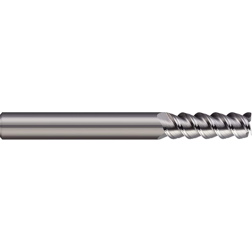 Micro 100 - Square End Mills; Mill Diameter (Inch): 1/4 ; Mill Diameter (Decimal Inch): 0.2500 ; Length of Cut (Inch): 3/4 ; Length of Cut (Decimal Inch): 0.7500 ; Material: Solid Carbide ; Finish/Coating: Uncoated - Exact Industrial Supply