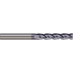 Micro 100 - Square End Mills; Mill Diameter (mm): 3.00 ; Mill Diameter (Decimal Inch): 0.1181 ; Length of Cut (mm): 25.0000 ; Length of Cut (Decimal Inch): 0.9843 ; Material: Solid Carbide ; Finish/Coating: AlTiN - Exact Industrial Supply