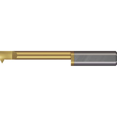 Micro 100 - Single Point Threading Tools; Thread Type: Internal ; Material: Solid Carbide ; Profile Angle: 60 ; Threading Diameter (mm): 7.40 ; Cutting Depth (Decimal Inch): 1.8110 ; Cutting Depth (mm): 46.00