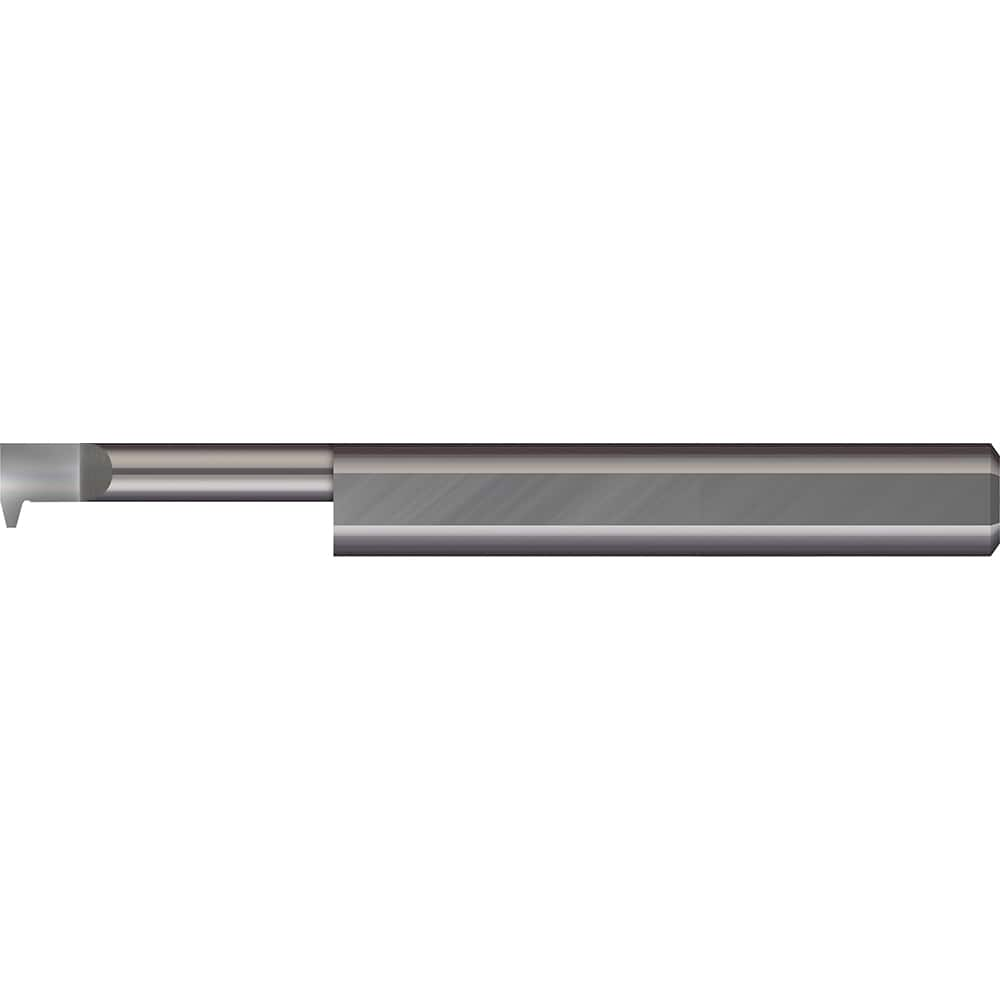 Micro 100 - Single Point Threading Tools; Thread Type: ACME Internal ; Material: Solid Carbide ; Profile Angle: 29 ; Threading Diameter (Decimal Inch): 0.2000 ; Cutting Depth (Decimal Inch): 1.0000 ; Maximum Threads Per Inch: 16 - Exact Industrial Supply