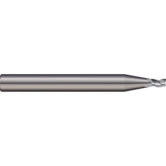 Micro 100 - Square End Mills; Mill Diameter (Decimal Inch): 0.0450 ; Length of Cut (Decimal Inch): 0.0680 ; Material: Solid Carbide ; Finish/Coating: Uncoated ; Shank Diameter (Inch): 1/8 ; Single or Double End: Single - Exact Industrial Supply