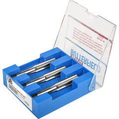‎No.2 56 3 Flute Tap Set Union Butterfield HSS Bright UNC Hand Tap, Set of 3 pcs Straight Flute ANSI E-code # 1528S2-56H2 - Exact Industrial Supply