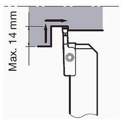 CGWSR2020-FLR3GP Grooving Tool - Eagle Tool & Supply