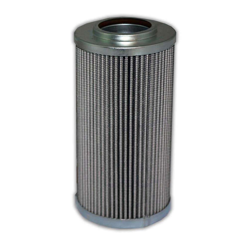 Replacement/Interchange Hydraulic Filter Element: Microglass, 10  µ