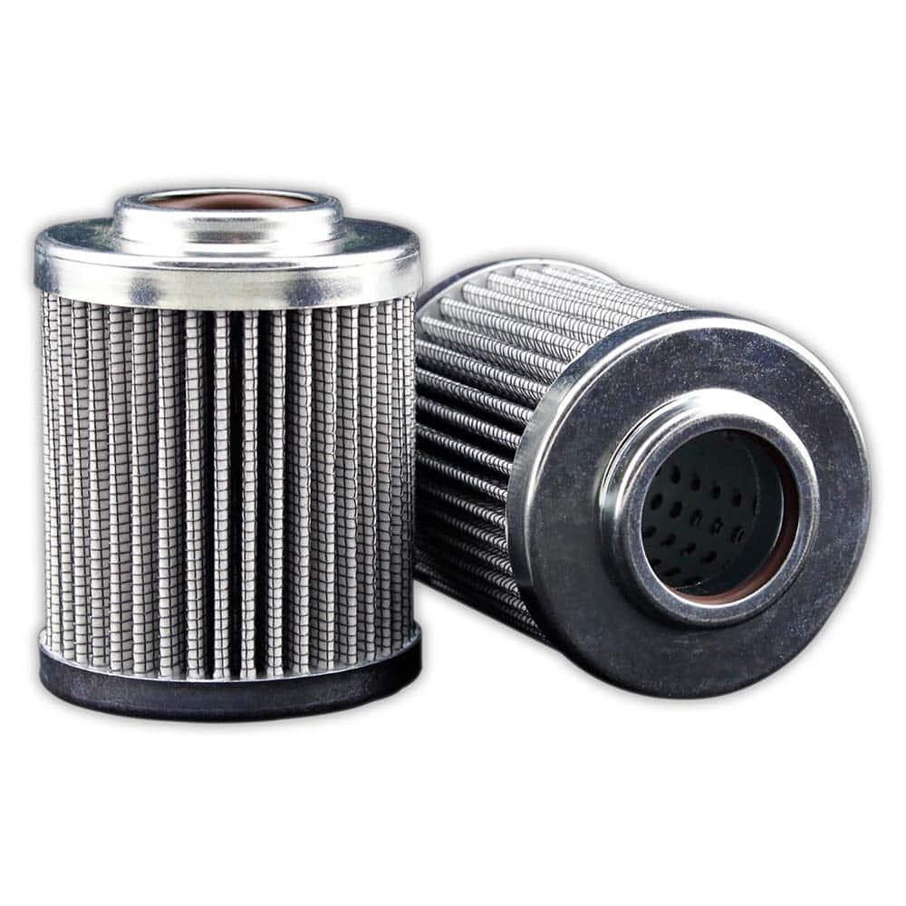 Replacement/Interchange Hydraulic Filter Element: Microglass, 3  µ