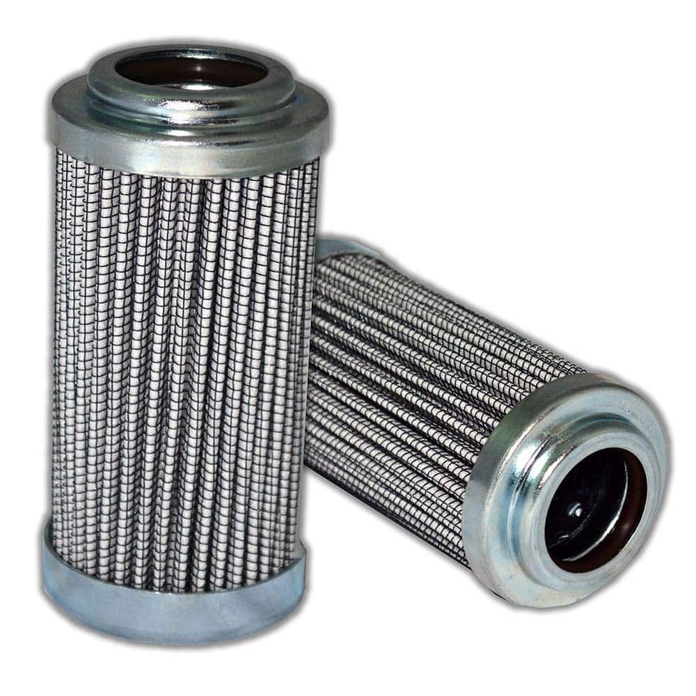 Replacement/Interchange Hydraulic Filter Element: Microglass, 10  µ
