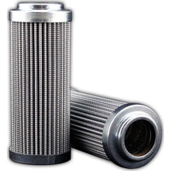 Replacement/Interchange Hydraulic Filter Element: Microglass, 10  µ