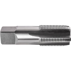 ‎1″-11.5 5 Flute Union Butterfield HSS Bright NPSM Pipe Tap ANSI E-code # 15421X11.1/2 - Exact Industrial Supply