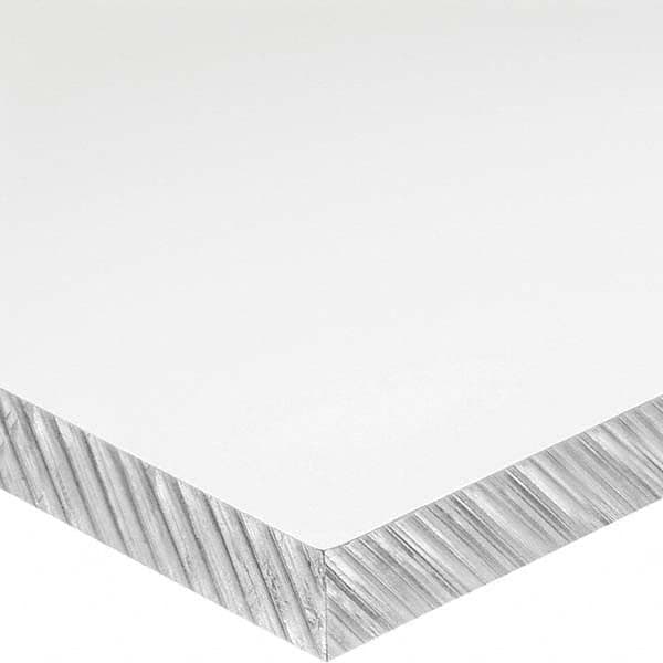 USA Sealing - 1' x 1" x 1/4" Clear Polycarbonate Rectangular Bar - Eagle Tool & Supply