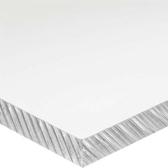 USA Sealing - 4' x 1/2" x 1/16" Clear Cast Acrylic Rectangular Bar - Eagle Tool & Supply