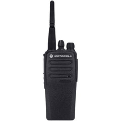 Handheld Radio: Analog & Digital, VHF, 16 Channel Professional, Analog Display, 5 W, Waterproof, Black